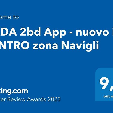 Dada 2Bd App - Nuovo In Centro Zona Navigli Apartment Милано Екстериор снимка